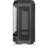 Thermaltake the tower 600 midi tower behuizing (zwart | 4x usb-a | 1x usb-c | tempered glass)