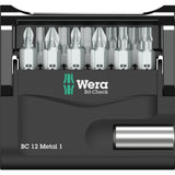Wera bitset bit-check 12 metal 1 (universele houder en bits)