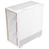 Antec flux midi tower behuizing (wit | 2x usb-a | 1x usb-c | tempered glass)