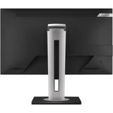 Viewsonic vg2756-4k docking monitor 27 (zwart (mat), 1x hdmi, 1x displayport, usb-c, usb-a, usb-b, sound)