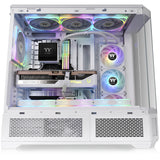 Thermaltake view 600 tg snow big tower behuizing (wit | 2x usb-a | 1x usb-c | tempered glass)