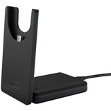 Jabra evolve2 55, incl. oplaadstandaard on-ear headset (zwart, stereo, uc, usb-c, link380c)