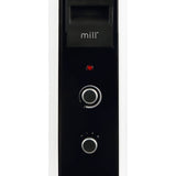 Mill gentle air olieradiator ab-h1000mec (wit zwart)