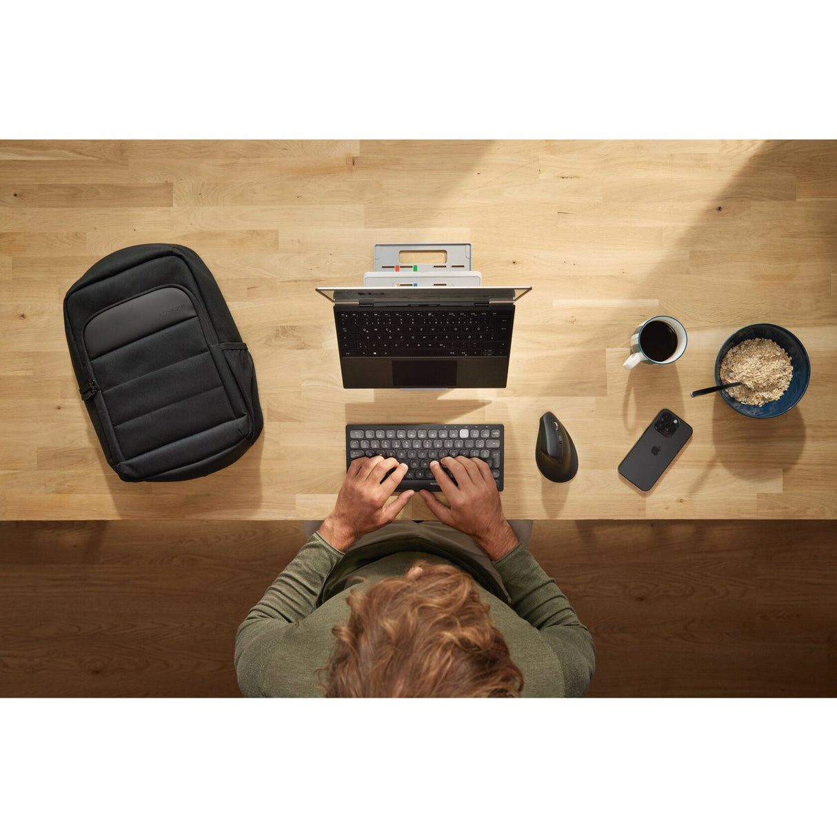 Kensington pro fit ergo my630 eq rechargeable mouse (zwart, 1000 - 2400 dpi, bluetooth, 2.4 ghz)