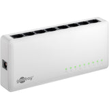Goobay 8-poort gigabit ethernet switch (wit)