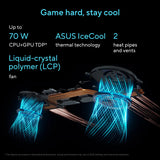 Asus v16 fx3607vp-rp003ws 16 gaming laptop (zwart | core 7 240h | rtx 5070 | 16 gb | 1 tb ssd)