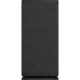 Fractal design mood black mini tower behuizing (zwart | 2x usb-a | 1x usb-c)