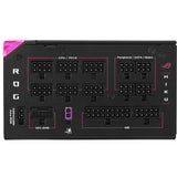 Asus rog thor platinum iii hatsune miku edition modulaire 1200 watt voeding (zwart, 1x 12v-2x6, 4x pcie)
