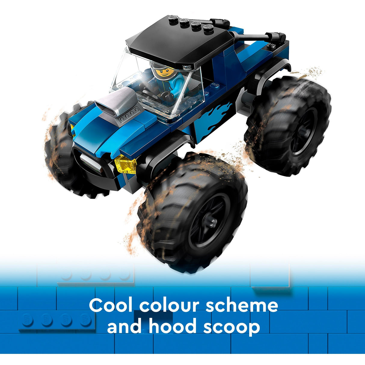 Lego city blauwe monstertruck - 60402