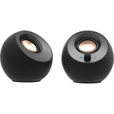 Creative pebble v3 pc-luidspreker (zwart, bluetooth, usb-c, aux)