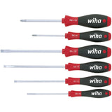 Wiha schroevendraaierset softfinish 7153 (zwart rood)