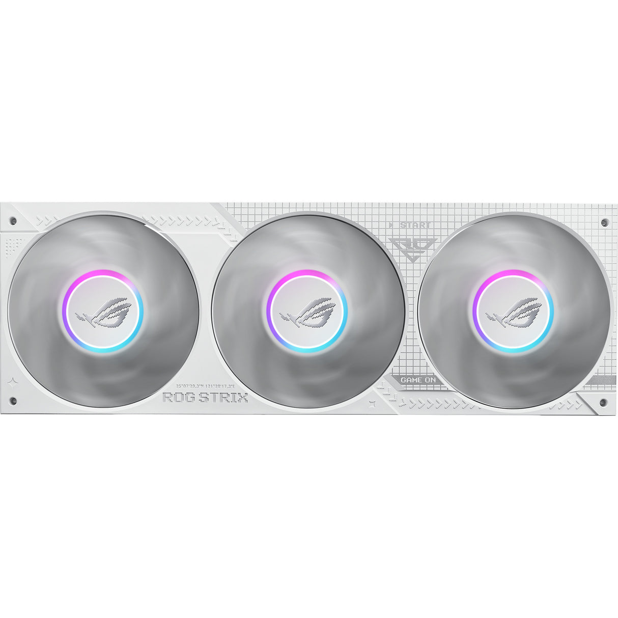 Asus rog strix slc iv 360 argb lcd white edition waterkoeling (wit)