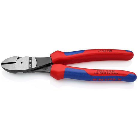 Knipex 74 02 200 kracht-zijsnijtang gepolijst comfort 200mm