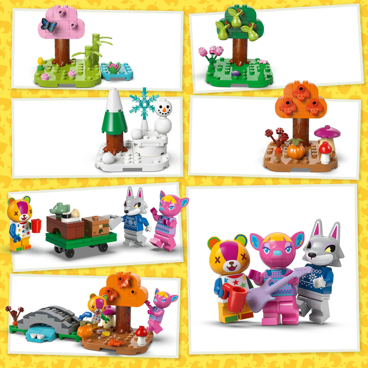 Lego ® animal crossing™ creatieve huizen: seizoenenlang plezier - 77057