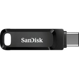 Sandisk ultra dual drive go 64 gb usb-stick (zwart, usb-a 3.2 (5 gbit s), usb-c 3.2 (5 gbit s))