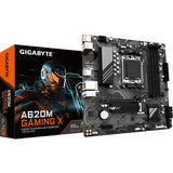 Gigabyte a620m gaming x (rev. 1.0) socket am5 moederbord (zwart grijs, raid, gb-lan, sound, µatx)