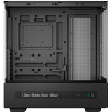 Deepcool ch690 digital midi tower behuizing (zwart | 2x usb-a | 1x usb-c | tempered glass)
