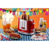 Ariete party time hotdogmaker 0206 00 hot dog maker (rood wit)