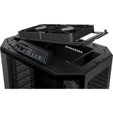 Thermaltake the tower 600 midi tower behuizing (zwart | 4x usb-a | 1x usb-c | tempered glass)