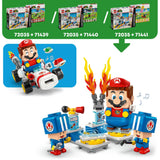 Lego super mario - mario kart - toads garage constructiespeelgoed (72035)