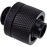 Alphacool eiszapfen 16 10mm compression fitting verbinding (zwart)