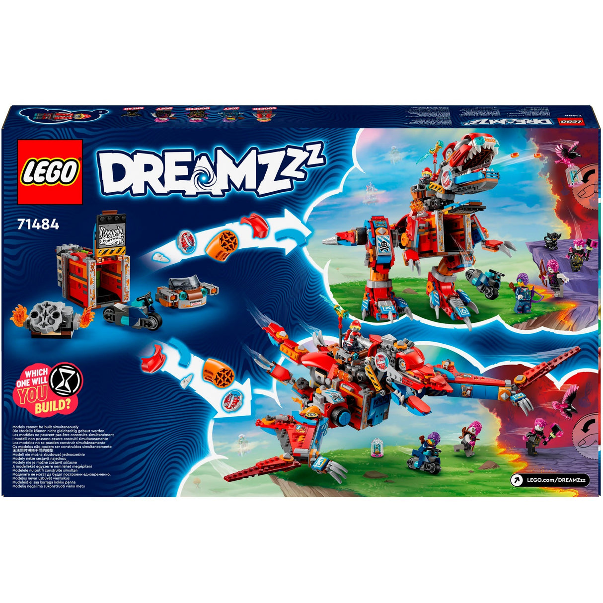 Lego dreamzzz coopers robotdinosaurus c. rex - 71484
