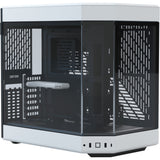 Hyte y60 midi tower behuizing (wit zwart | 3x usb-a | tempered glass)