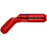 Knipex universeel ontmantelingsgereedschap - ergostrip links - rood