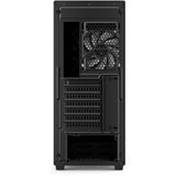 Sharkoon vk4 argb midi tower behuizing (zwart | 2x usb-a | rgb | tempered glass)