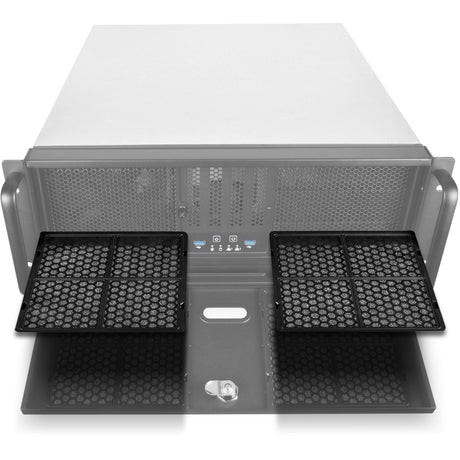 Silverstone rm400 rack behuizing (zwart | 2x usb-a 3.2 (5 gbit s))