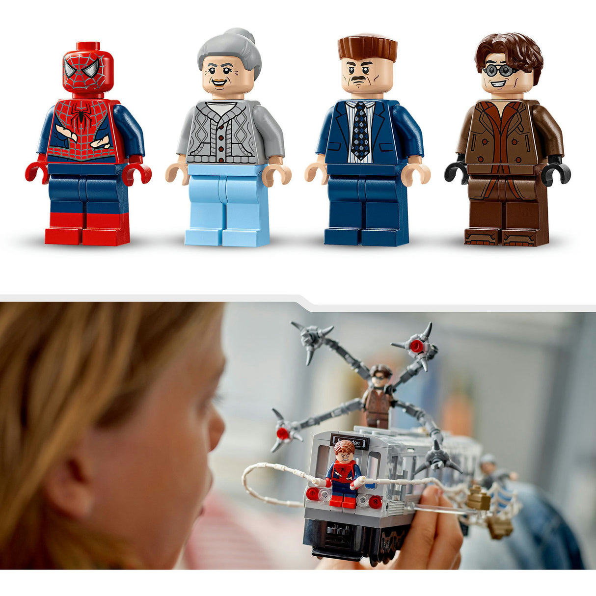 Lego ® marvel spider-man vs. doc ock metroscène - 76321