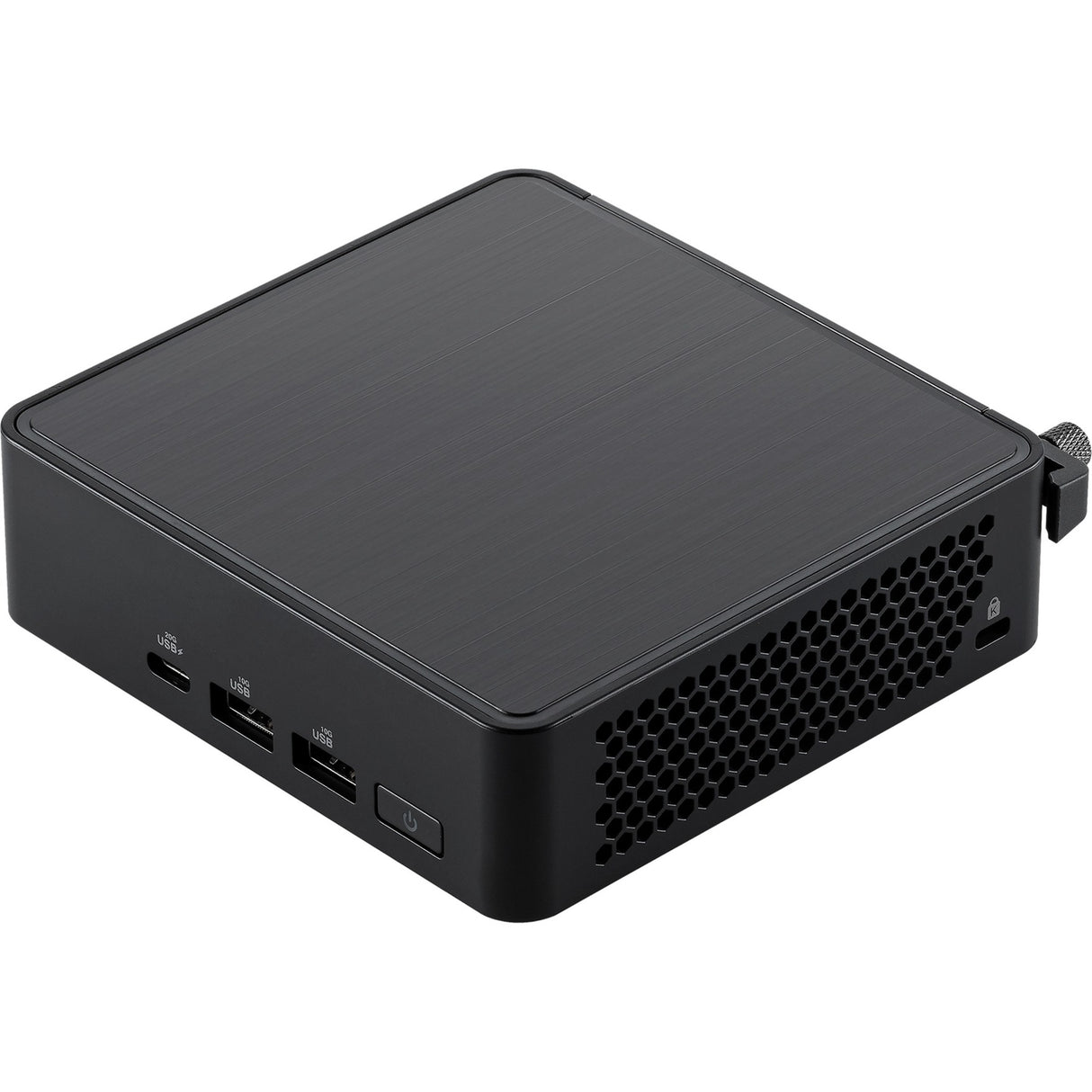 Asus nuc 14 pro slim kit rnuc14rvki300002i barebone (zwart | core 3 100u | intel graphics)