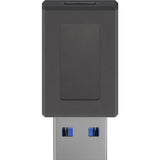 Goobay usb-a 3.0 superspeed > usb-c adapter (zwart)