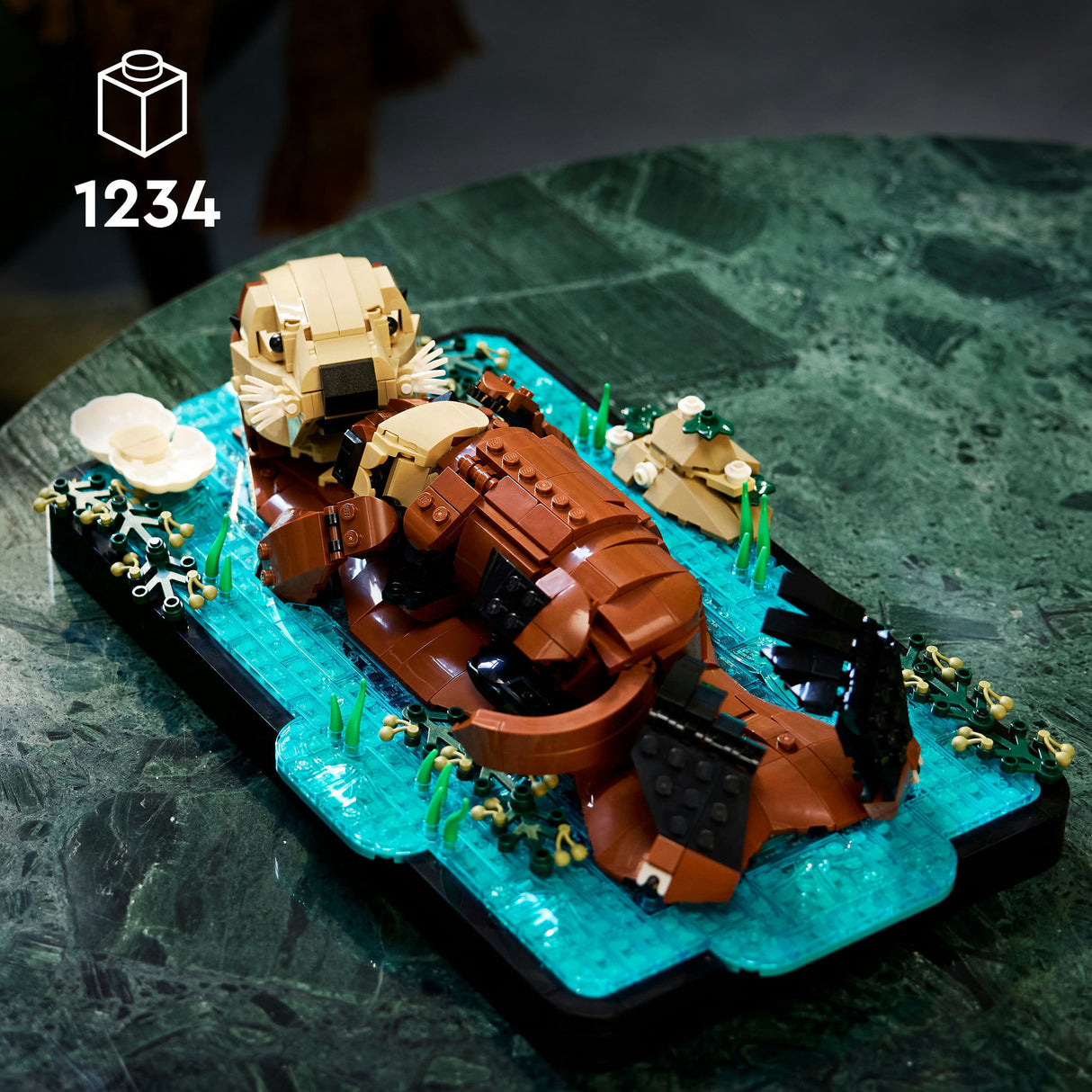 Lego ideas drijvende zeeotters - 21366