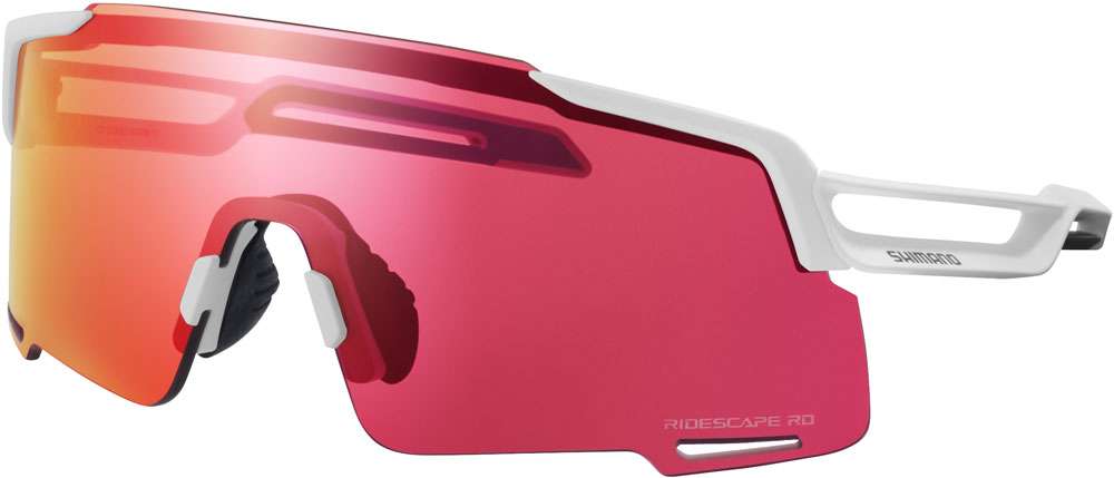Shimano equinox 5 road matte white - sports glasses