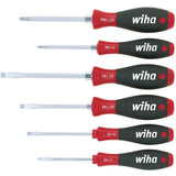 Wiha schroevendraaierset softfinish 21248 (zwart rood)