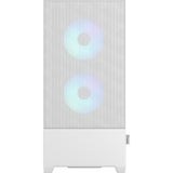 Fractal design pop air rgb midi tower behuizing (wit | 2x usb-a | rgb | tempered glass)