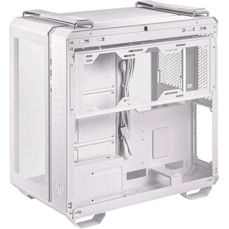 Asus tuf gaming gt502 midi tower behuizing (wit | 2x usb-a | 1x usb-c | tempered glass)