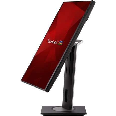 Viewsonic vg2756-4k docking monitor 27 (zwart (mat), 1x hdmi, 1x displayport, usb-c, usb-a, usb-b, sound)