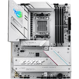 Asus rog strix b850-a gaming wifi socket am5 moederbord (wit, 2.5gb-lan, wi-fi 7, bt, sound, atx)