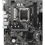 Msi pro h610m-g ddr4 socket 1700 moederbord (gb-lan, sound, µatx)