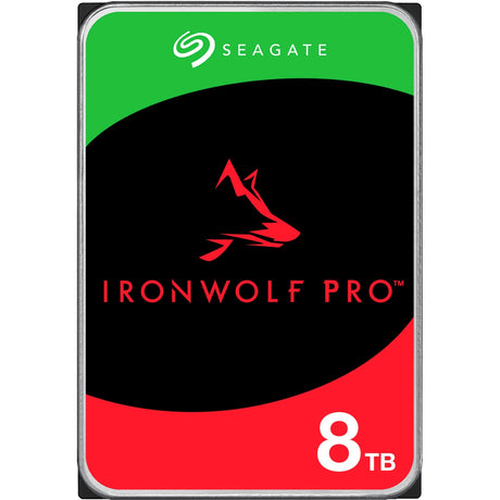 Seagate ironwolf pro 8 tb harde schijf (st8000nt001, sata 600, 24 7)