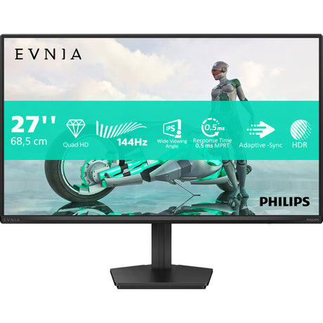 Philips evnia 27m2n3500nf 00 27 gaming monitor (zwart, hdmi, displayport, 144 hz)