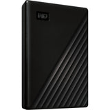 Wd my passport 5 tb externe harde schijf (zwart, bpkj0050bbk-wesn, micro-usb-b 3.2 (5 gbit s))