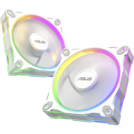 Asus prime mr120 argb reverse fan - triple pack case fans (wit, 3 stuks, 120 x 120 x 28 mm, 3 stuks)