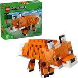 Lego minecraft de vos kinderkamer decoratie en dieren speelgoed voor kinderen - 21588