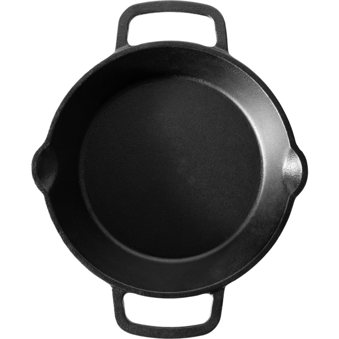 The windmill skillet s met 2 handvatten bak- braadpan (zwart, ø 16 cm)