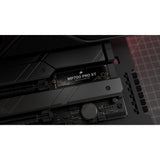Corsair mp700 pro xt 4 tb ssd (zwart, pcie gen5 x4 nvme 2.0, m.2 2280, 3d tlc nand)