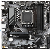 Gigabyte a620m gaming x (rev. 1.0) socket am5 moederbord (zwart grijs, raid, gb-lan, sound, µatx)