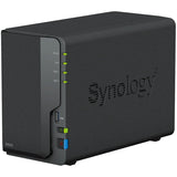 Synology diskstation ds223 nas (zwart, 1x 1gbe lan, 3x usb 3.2 gen 1)